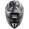 LS2 MX701 EXPLORER-06 HPFC ALTER adventure helma matná-bílá
